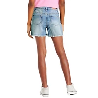 Mini short en jean de maman Justice pour filles