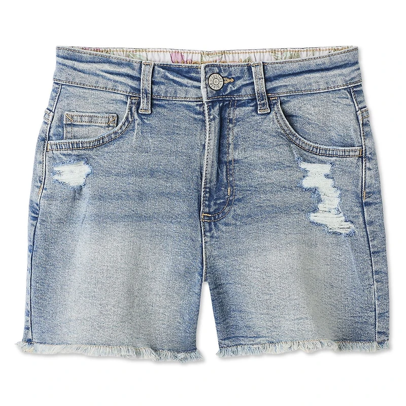 Mini short en jean de maman Justice pour filles