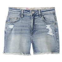 Mini short en jean de maman Justice pour filles