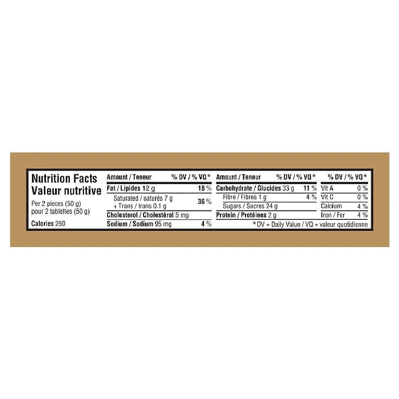 Barre de chocolat aux biscuits au caramel Twix, barre individuelle, 50 g 1 barre, 50 g