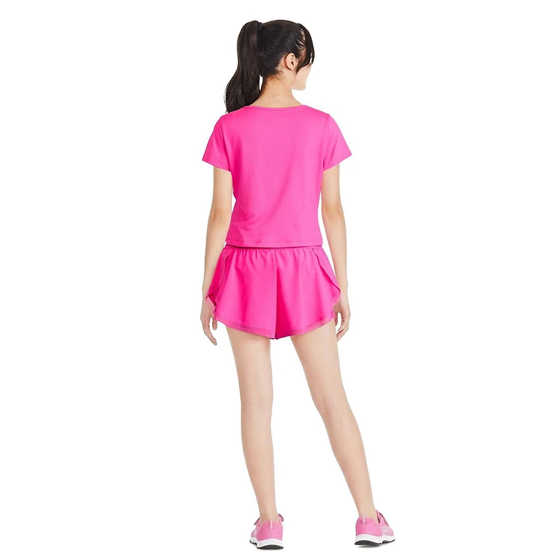 Ensemble 2 pièces avec short Justice pour filles