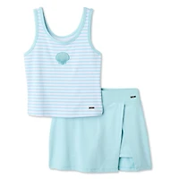 Justice Girls' Two Piece Skort Set