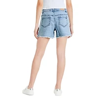 Short en jean avec poche à paillettes Justice pour filles