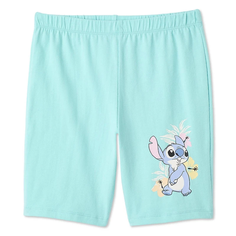 Short de vélo Stitch Disney pour filles
