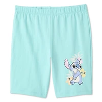 Short de vélo Stitch Disney pour filles