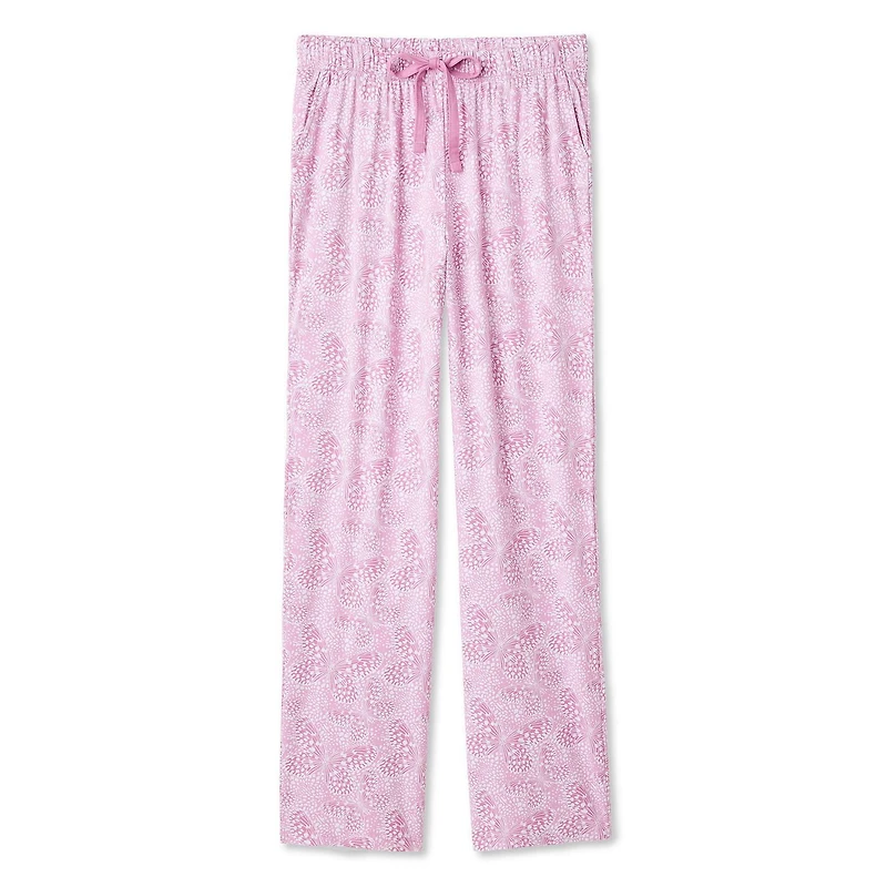Pantalon de pyjama à effet peau pêche George pour femmes