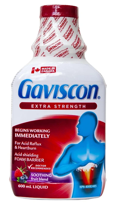 Gaviscon Extra Strength Fruit Liquid, 600ml