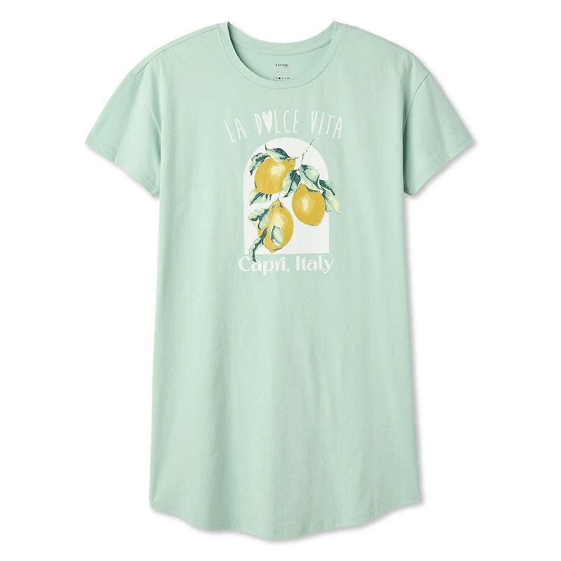 George Women's Crew-Neck Nightshirt