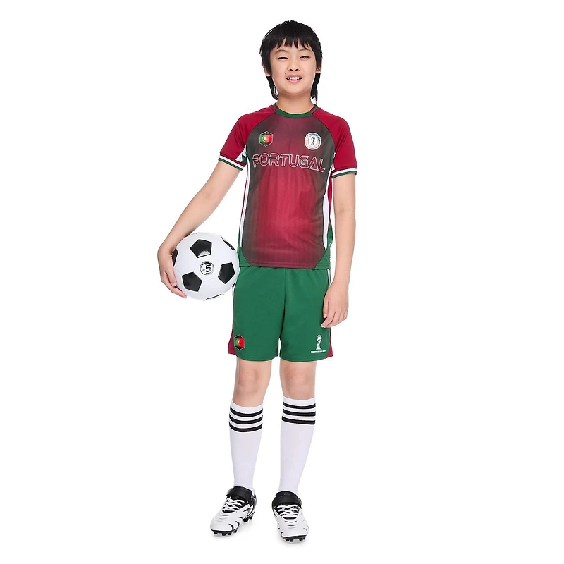 Maillot de soccer Portugal FIFA pour garçons