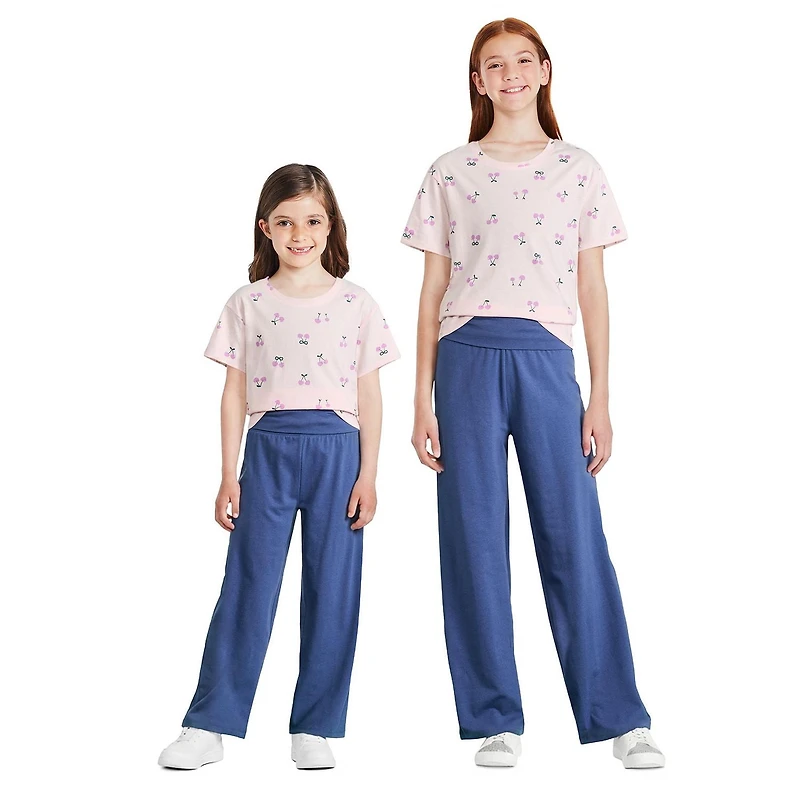 Pantalon à jambe large George pour filles