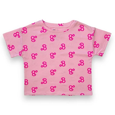 Barbie T-shirt court pour filles