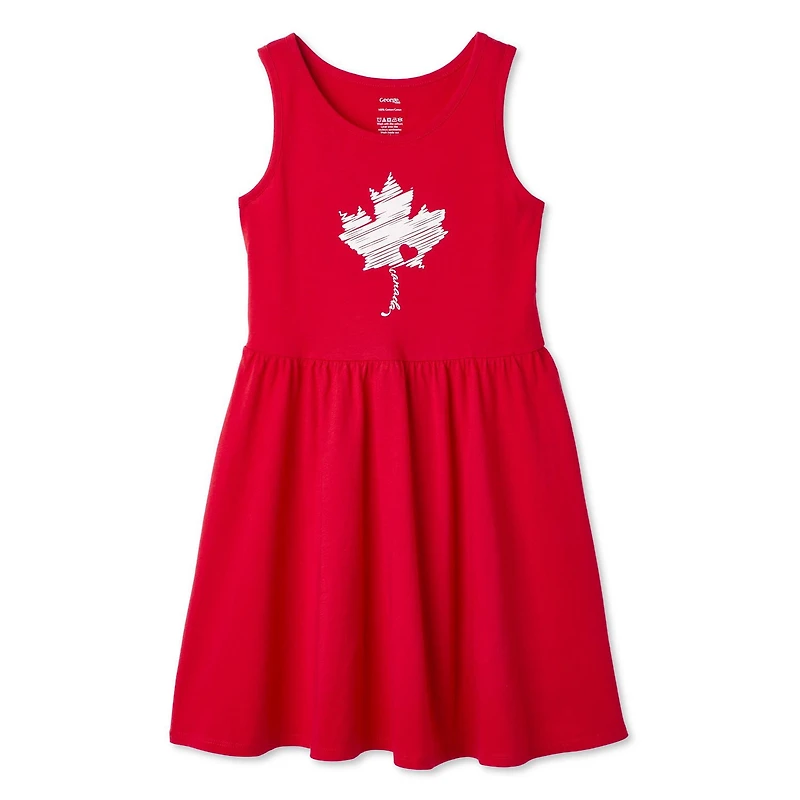 Robe fête du Canada George pour filles