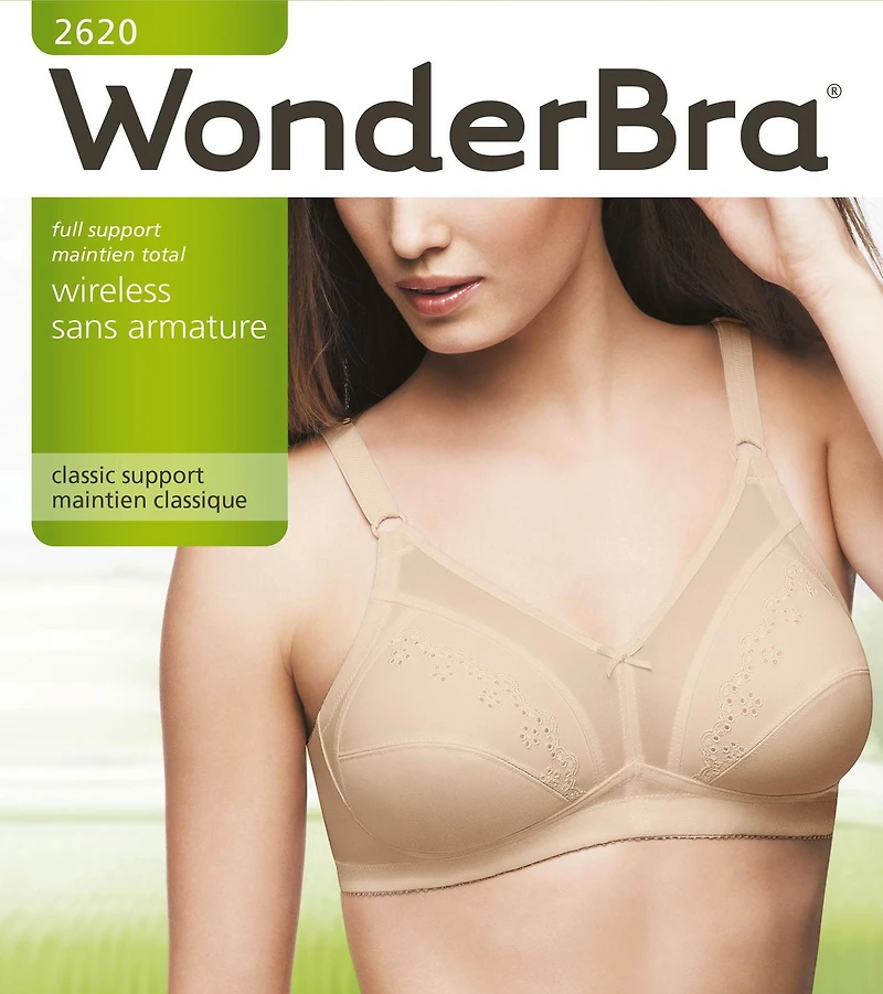 Soutien-gorge sans fil à soutien complet WonderBra Tailles B34 44DD
