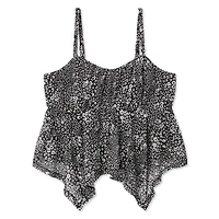 My Sister's Closet Girls' Hanky Hem Babydoll Cami