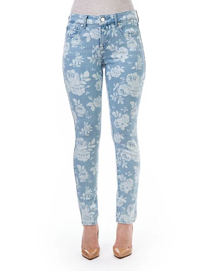 Jordache - Jean skinny moulant taille moyenne pour femmes