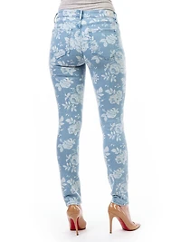 Jordache - Jean skinny moulant taille moyenne pour femmes