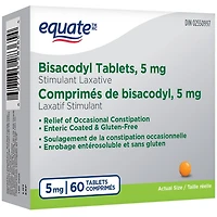 Equate Bisacodyl Tablets