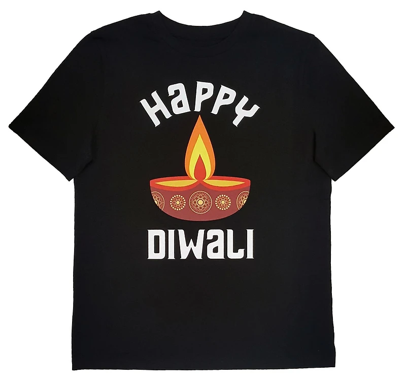 Action Generic Boy's Diwali short Sleeve T-Shirt