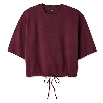 George Women's Elbow-Sleeve Oversized Top