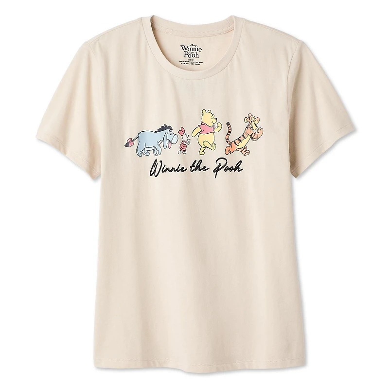 Disney Women's Winnie the Pooh Graphic T-Shirt
