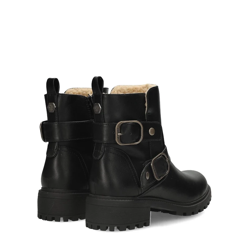 Mexx Black boot with Buckles