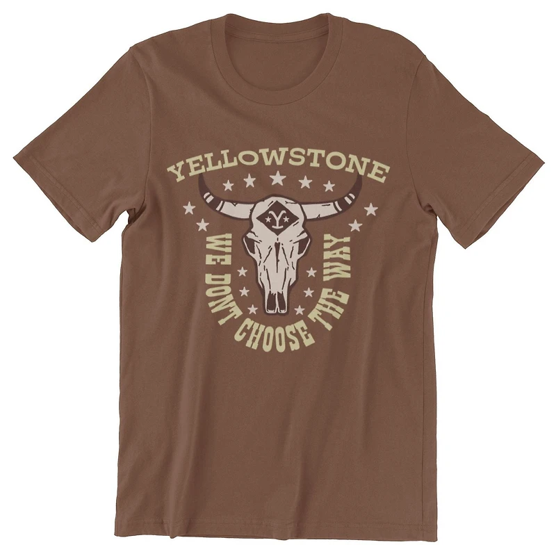 Yellowstone Tee shirt femme. Ce t-shirt à manches courtes et col rond pour femme peut facilement être porté avec votre jean ou votre bas préféré et