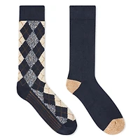 George Men's Crew Socks 2-Pack