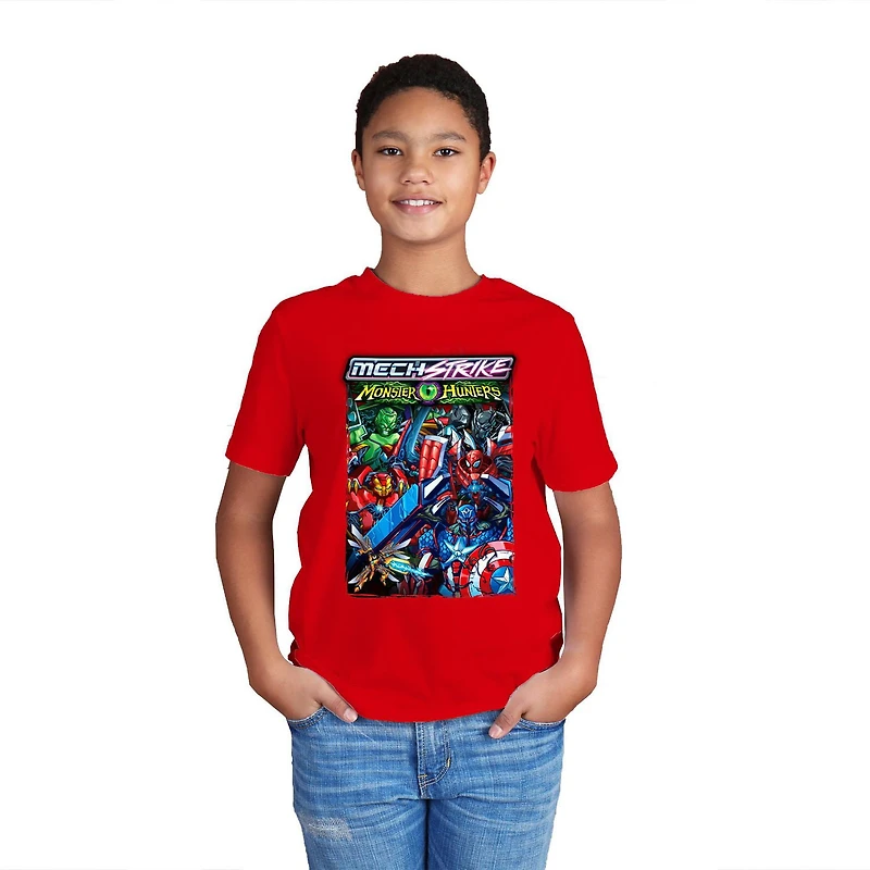T-shirt à manches courtes Marvel Monster pour garçon