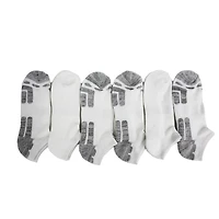 Athletic Works Ladies' 6-Pack Low Cut Socks, Sizes 4-10