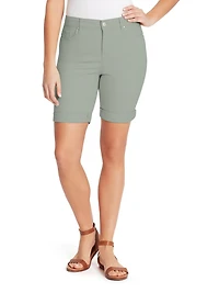 City Short with rolled cuff
