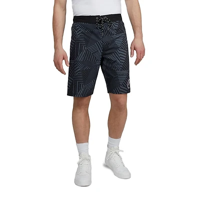 Ecko Men's Swim Take Flight Geometric Board Shorts