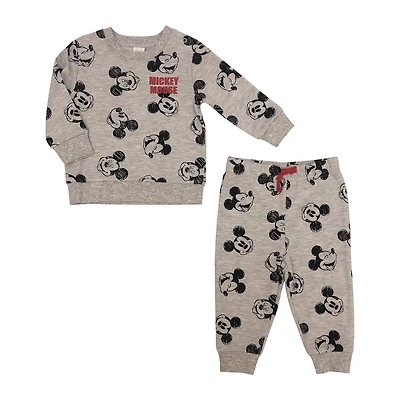 Disney Mickey Mouse ensemble de pantalon jogger en molleton pour garçon