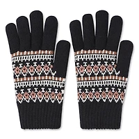Time and Tru Women's Jacquard Gloves