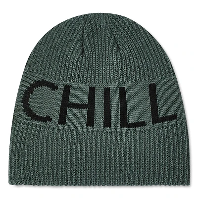 Tuque en tricot double avec texte George pour enfants