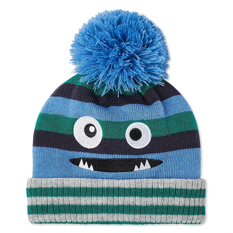 Tuque à motif de monstre George pour petits garçons