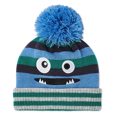 Tuque à motif de monstre George pour petits garçons