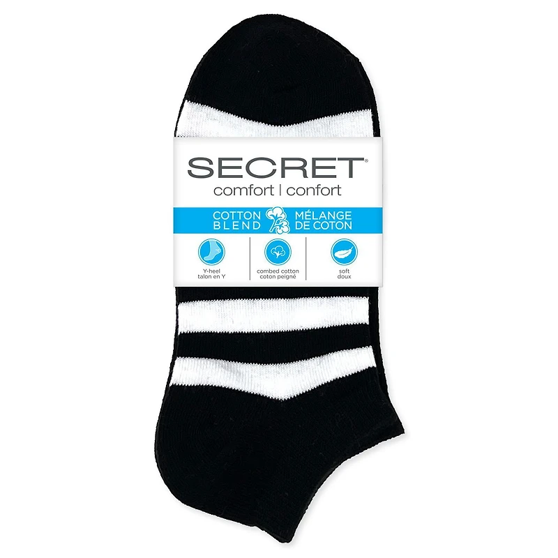 Secret cotton Fashion Low Cut Socks 3 pairs