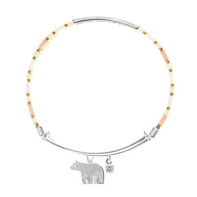 Luxury Designs Bracelet à carreaux en argent sterling