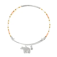 Luxury Designs Bracelet à carreaux en argent sterling