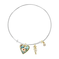 Luxury Designs Adjustable Heart Mom bracelet