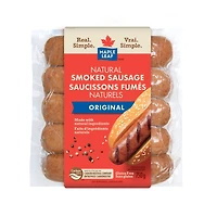 Maple Leaf Natural Smoked Original Sausage
