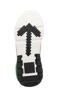 Chaussures de sport Minecraft avec lumières  pour garçons