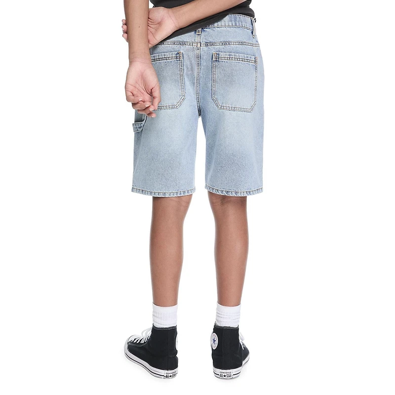 Short ample en denim utilitaire Jackson pour garçons