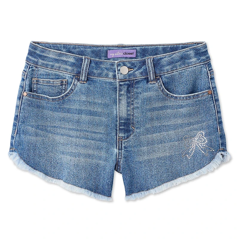 Short court en denim à 5 poches My Sister’s Closet pour filles