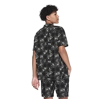 Jackson Boys' Short Sleeve Textured Resort Shirt