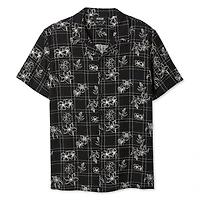 Jackson Boys' Short Sleeve Textured Resort Shirt