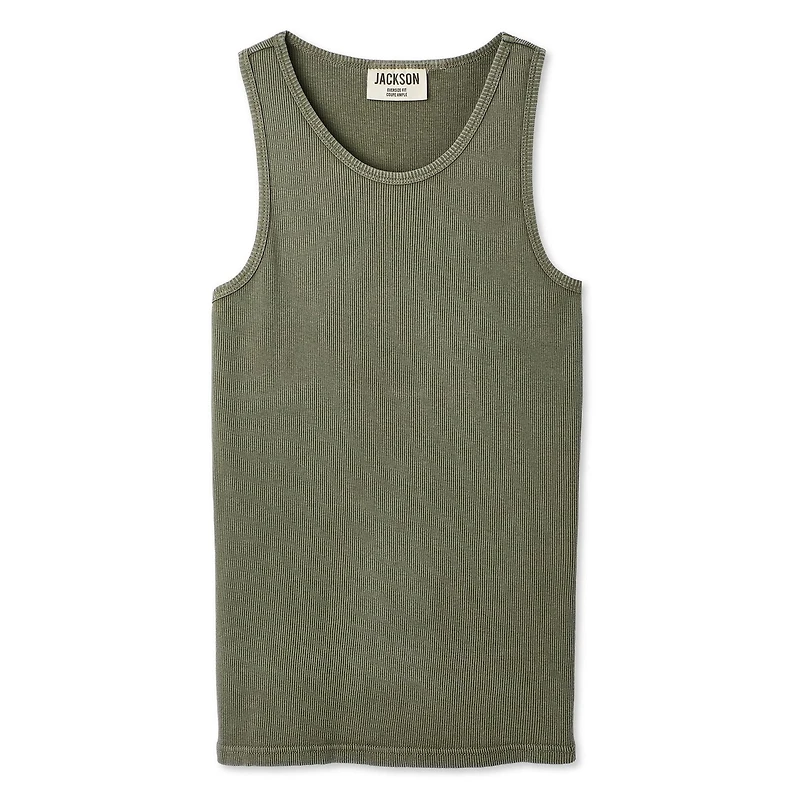 Jackson Boys' Washed Rib Tank Top