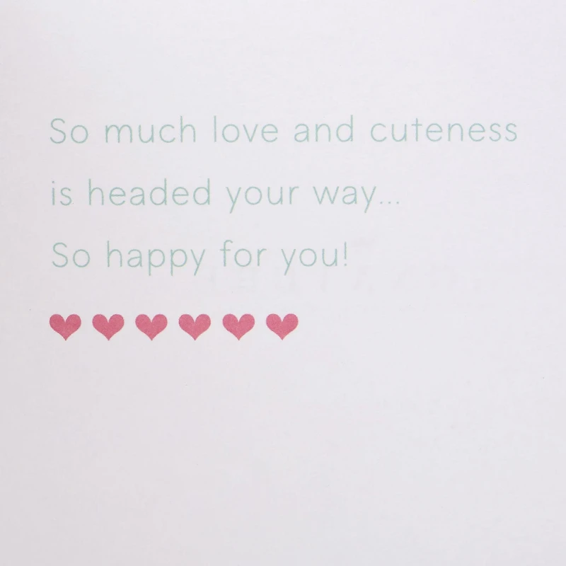 Carte de souhaits avec signature « Nouveau bébé » de Hallmark