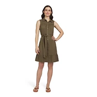 CHAPS BELTED DRESS