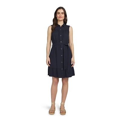 CHAPS BELTED DRESS